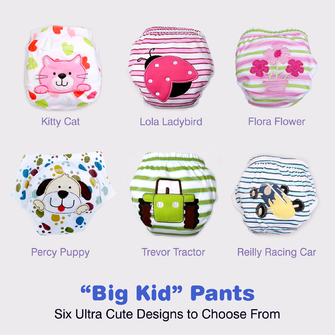 "BIG KID" Toilet Training Pants: Multi Purchase Special