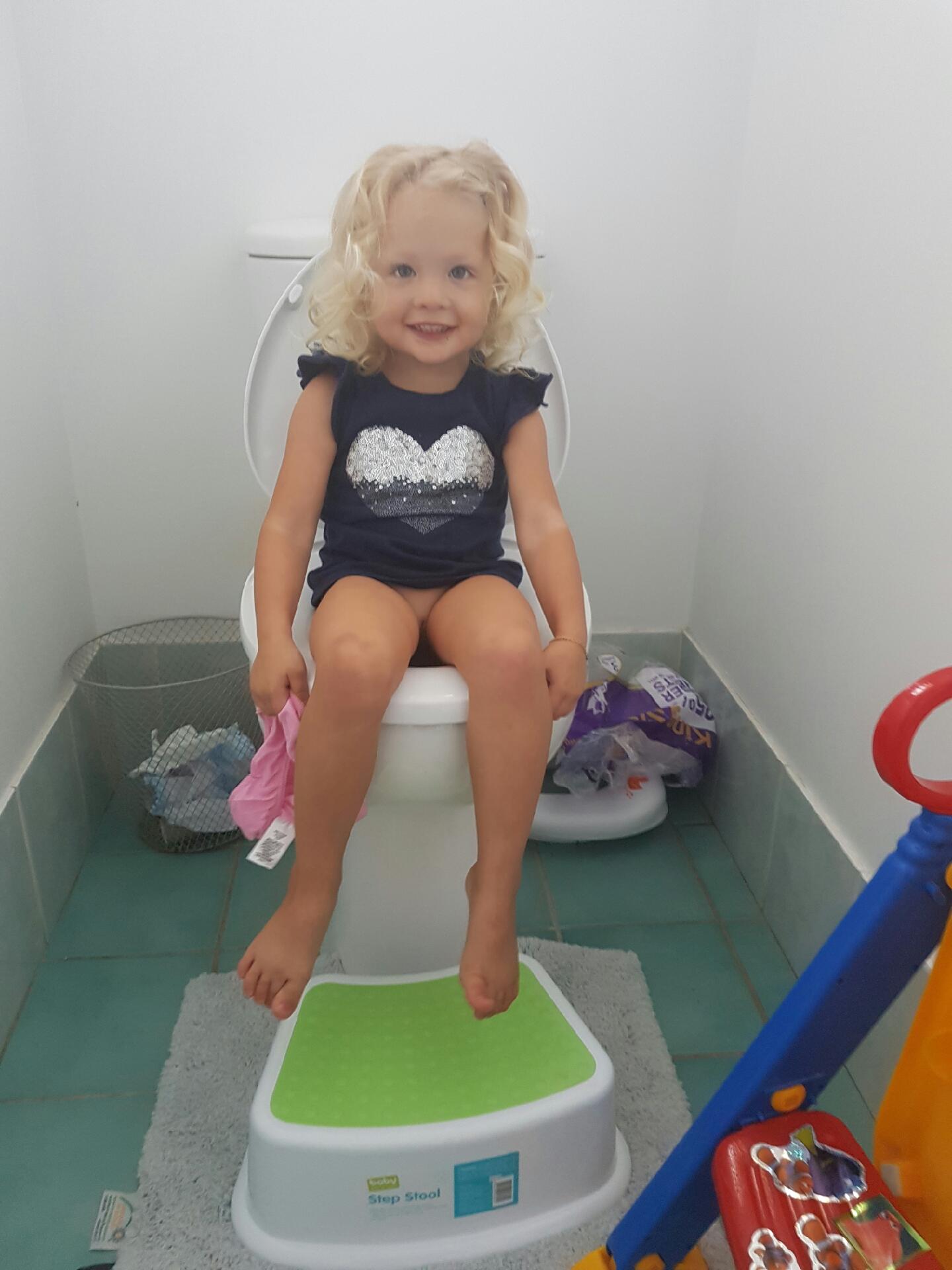 Hot Weather Potty Training Naked