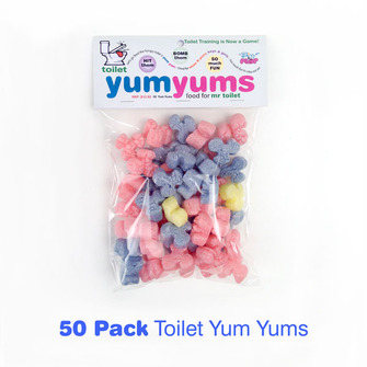Toilet Yum Yums - 50 Pack