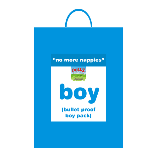 Bullet Proof BOY Pack [Big Kid Pants Size:  Medium (9-14kg)]