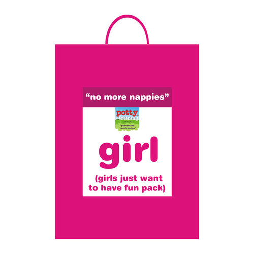 GIRLS Just Want To Have Fun Pack: Big Kid Pants: Small (3-11kg)