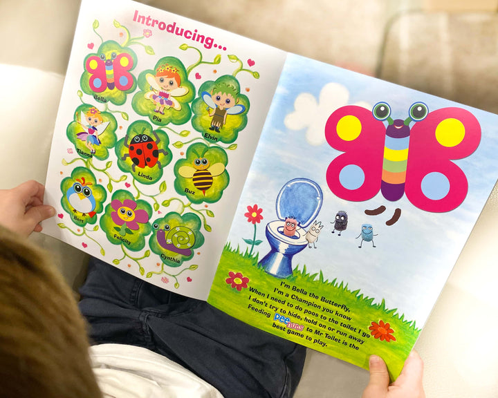 Bella Butterfly Toilet Game